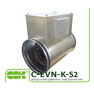 Воздухонагреватель канальный электрический C-EVN-K-S2-100-0,6